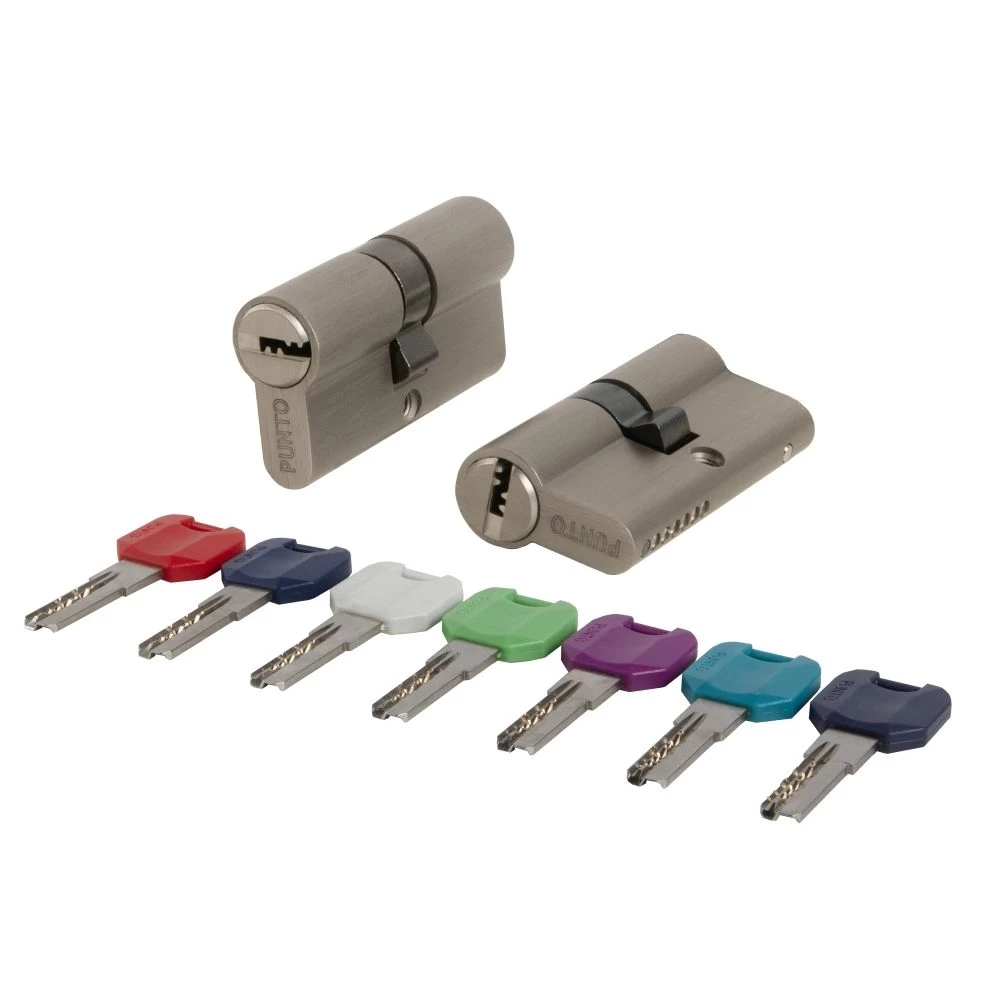 Фото Цилиндровый механизм MaxPro7000Key70mm(30+10+30) SN никель 7key